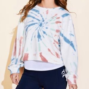 NWT Peloton Tie Die Sweater